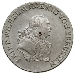 1/3 talara 1797 E, Królewiec; v.Schr. 78, Neumann 6; pi...