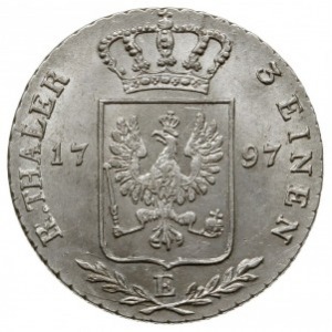 1/3 talara 1797 E, Królewiec; v.Schr. 78, Neumann 6; pi...