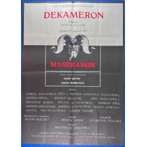 NIEZNANY Autor - Dekameron - 1983