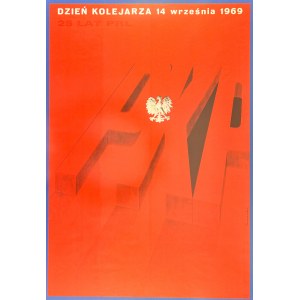 NIEZNANY Autor - Dzień Kolejarza 14 września 1969 - 1969