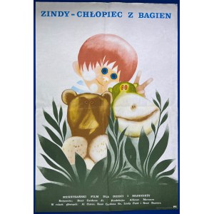 BAGIŃSKA Danuta - Zindy - Chłopiec z Bagien - 1976