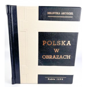 BIBLIOTEKA Arcydzieł - POLSKA W OBRAZACH - Kraków 1890 - Adam Kaczurba