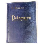 BOCCACCIO Giovanni - DEKAMERON - Warszawa 1929