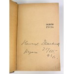 ZBIERZCHOWSKI Henryk - OGRÓD ŻYCIA - 1936 [autograf]