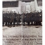 II RP GENERAŁ BRYGADY STEFAN PESŁAWSKI DOWÓDCA OKRĘGU KORPUSU NR VIII - 1928 - Fotografia pamiątkowa