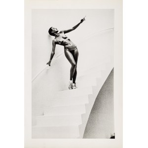 Helmut Newton, In my studio, Paris 1978 z teki ''Special Collection 24 photos lithographs'', 1979