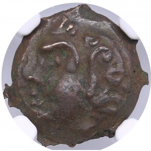 Bosporus, Panticapaeum Æ15 4th - 3rd Centuries BC - NGC Ch VF