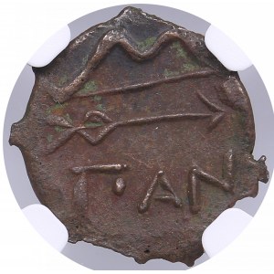 Bosporus, Panticapaeum Æ15 4th - 3rd Centuries BC - NGC Ch VF