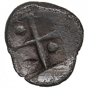 Bosporus Kingdom, Pantikapaion AR hemiobol circa 470-460 BC