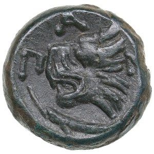 Bosporus Kingdom, Pantikapaion Æ tetrachalcon circa 294-283 BC Spartokos III