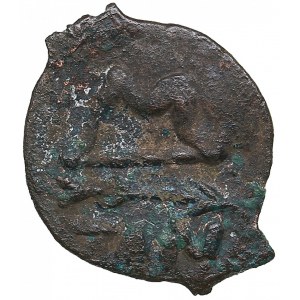 Bosporus Kingdom, Pantikapaion Æ obol ca. 275-245 BC