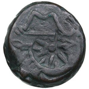 Bosporus Kingdom, Pantikapaion Æ obol ca. 275-245 BC - Perisad II