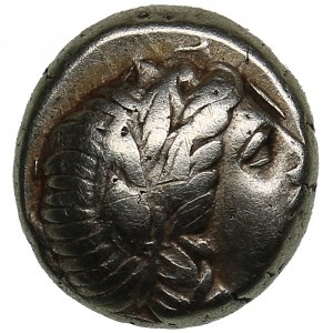 Lesbos, Mytilene 1/6 Stater - EL-Hekte c. 377-326 BC