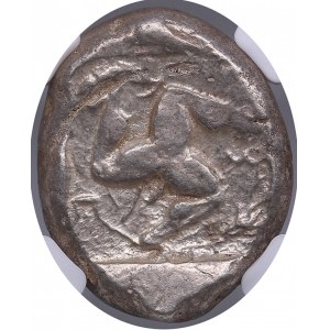Pamphylia, Aspendus AR Stater c. mid-5th Century BC - NGC XF