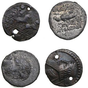 Parthian, Cappadocian and Spanish ancient coins (4)