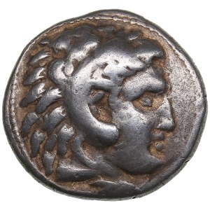 Dacia AR Tetradrachm Imitating Alexander III of Macedon. Circa 3rd century BC.