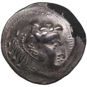 Dacia AR Tetradrachm In imitation of Philip III in the types of Alexander III. Circa 2nd - 1st century BC.