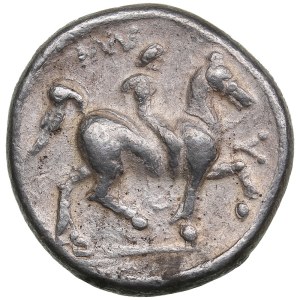 Pannonia AR Tetradrachm Imitation of Philip II of Macedon. Circa 3rd - 2nd century BC.