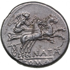 Roman Republic AR Denarius - Pinaria. Pinarius Natta (149 BC)
