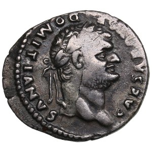 Roman Empire AR Denarius - Domitian, as Caesar (69-81 AD)