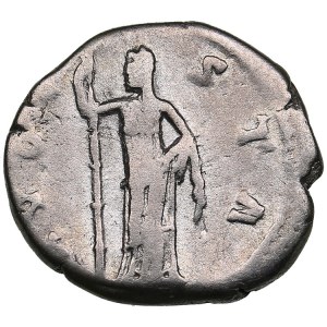 Roman Empire AR Denarius - Diva Faustina I (wife of A. Pius) (141-161 AD)