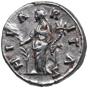 Roman Empire AR Denarius - Faustina II (wife of M. Aurelius) (161-175 AD)