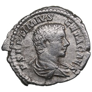 Roman Empire AR Denarius - Geta, as Caesar (198-209 AD)