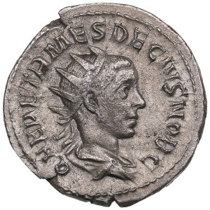 Roman Empire AR Antoninianus - Herennius Etruscus, as Caesar (250-251 AD)