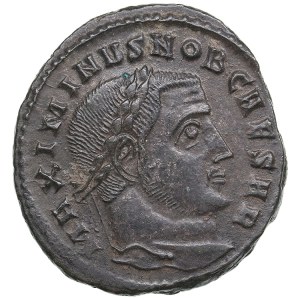 Roman Empire, Ticinum Æ Follis - Maximinus II, as Caesar (305-309 AD)