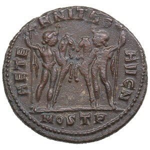 Roman Empire, Ostia Æ Follis - Maxentius (306-312 AD)