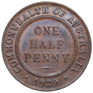 Australia 1/2 penny 1929