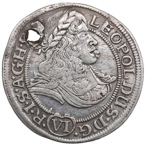 Austria 6 kreuzer 167? - Leopold I (1657-1705)