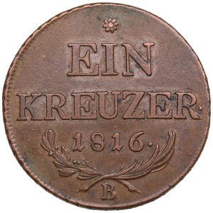Austria 1 kreuzer 1816