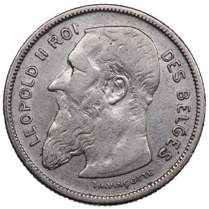 Belgium 2 francs 1904 - Léopold II (1865-1909)