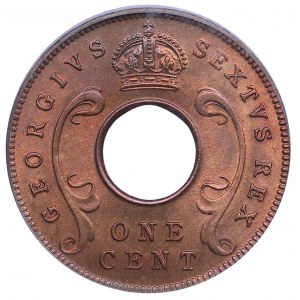 British East Africa 1 cent 1952 - PCGS MS65RD