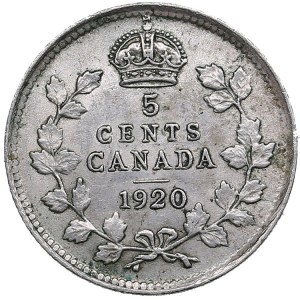Canada 5 cents 1920