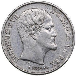 Denmark 1 rigsdaler 1855 - Frederik VII (1848-1863)