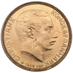 Denmark 20 kroner 1914