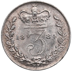 Great Britain 3 Pence 1884 - Victoria (1838-1901)