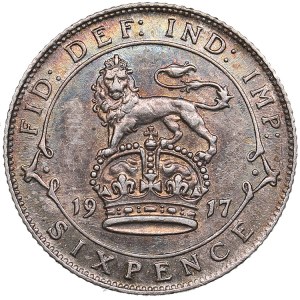 Great Britain 6 Pence 1917 - George V (1910-1936)