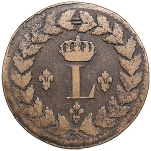 France 1 Décime 1815 BB - Louis XVIII (1815-1824)