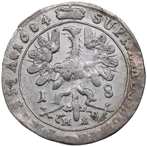 Germany, Brandenburg-Prussia 18 groschen 1684 HS