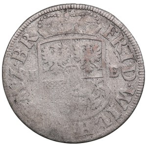 Germany, Brandenburg 1/12 Reichsthaler 16?? IE - Friedrich Wilhelm (1640-1688)