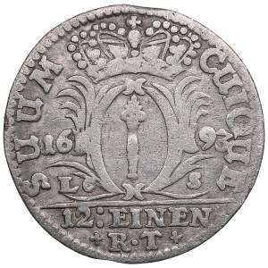Germany, Brandenburg-Prussia 1/12 Thaler 1693 LC-S - Friedrich III (1688-1701)