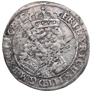 Germany, Brandenburg-Prussia 18 groschen 1698 SD - Friedrich III (1688-1701)