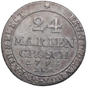 Germany 2/3 Thaler - 24 Mariengroschen 1795 PLM - George III (1760-1820)