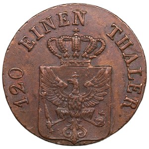 Germany 3 pfenninge 1821 A