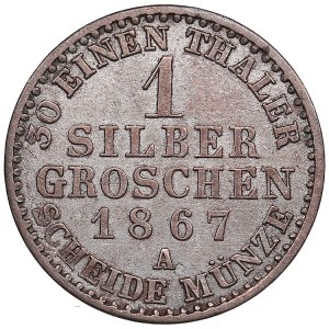 Germany, Prussia 1 groschen 1867 A