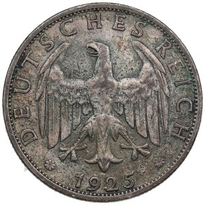 Germany, Weimar Republic 2 reichsmark 1925 A