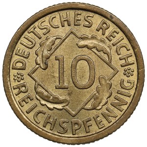 Germany, Weimar Republic 10 reichspfennig 1929 A
